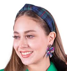 Buy Holiday Red Green Knot Headband, Buffalo Plaid Knotted Headband,  Flannel Knot Headband, Plaid Headbands, Flannel Holiday Hair Accessories  Online in India