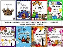 This Is My Second French Holiday Bundle Are You New To Teaching Or Just Need Some Fresh New Teaching Holidays Thanksgiving Interactive Notebook Halloween Words