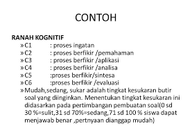 Contoh soal fisika c1 sampai c6 beserta jawabannya. Contoh Soal Matematika Ranah Kognitif C1 C6 Contoh Soal Terbaru