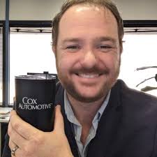 Ford's new dealership: A living room with a barista