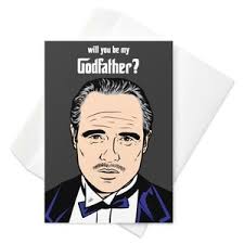 Godfather Marlon Brando Birthday Greeting Card