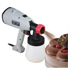Cake Decorating Airbrush Kit Cake Sprayer Kit With Spray Nozzle And Spool 800ml 110v Amazon Com Grocery Gourmet Food
