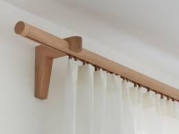 This Photo Is An Extremely Inspirational And Top Notch Idea Kitchencurtains Wooden Curtain Rods Wood Curtain Rods Wood Curtain