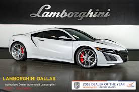 Used 2019 acura nsx base. Used 2017 Acura Nsx For Sale Richardson Tx Stock Lt1185 Vin 19unc1b08hy000486