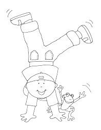 Free Dearie Dolls Digi Stamps Happy Dance Boy With Frog Dance Coloring Pages Digi Stamps Sunday School Coloring Pages