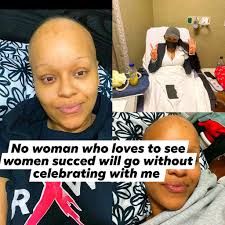 Only people who l0ve to see people succed w!ll celebrate her She w0n she is  cancer free. I th!nk this calls for j0y