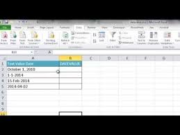 Make Excel Recognize Dates With The Datevalue Function Excel Tutorials Excel I Need A Job