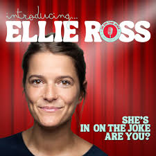 Introducing… Ellie Ross, the first comedian in our In On The Joke lineup.  Ellie was a member of the Cambridge Footlights, joining their international  tour to America as a writer/performer. She has