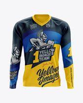 Men S Mtb Trail Jersey Ls Mockup Front View In Apparel Mockups On Yellow Images Object Mockups Clothing Mockup Mockup Psd Design Mockup Free