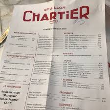 Le Bouillon Chartier Paris Consultez 11 292 Avis Sur Le Bouillon Chartier Note 3 5 Sur 5 Sur Tripadvisor Et Classe 2 312 Bouillon Chartier Bouillon Paris