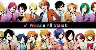 オールスターズ見たいと言って頂けたので描いてみました おまけも入ってます みんな男の子になってます あとドッペルだったり色々ご注意ください プリキュア イラスト イラスト 性転換