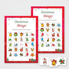 The cards can be cut out if desired and be used as c. Printable Christmas Bingo Fun Christmas Activities For Kids