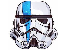Star Wars Stormtrooper Star Wars Helmet Star Wars Illustration Star Wars Painting