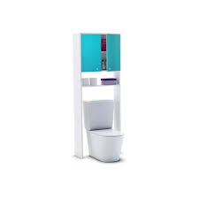 Le meuble wc est sans doute l'un des meubles de rangement le plus astucieux qui soit. Marque Generique Corail Meuble Wc Ou Machine A Laver L 63 Cm Bleu Lagon Brillant Meubles De Salle De Bain Rue Du Commerce