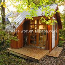6m X 6m Waterproof High Quality Wpc House Wood Plastic Composite Wpc Prefab Houses Buy High Quality Wpc Backyard House Shed To Tiny House Tiny Cottage Design
