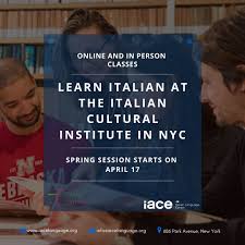 IACE Italian Language Center | Sign up for Italian classes at the only  official school of Italian in New York - in collaboration with @iicnewyork  and @italyinny. Early... | Instagram