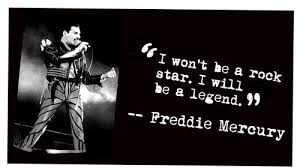 Freddie Mercury Quote | We Heart It | Freddie Mercury, legend, and ... via Relatably.com