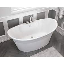 The home depot carries a full range of bathroom hardware and accessories to choose from, making it easy to add function and style to your. Maax Orchestra 60 In Fiberglass Center Drain Non Whirlpool Flatbottom Freestanding Bathtub In White 106150 000 002 100 The Home Depot Free Standing Bath Tub Maax Maax Tub