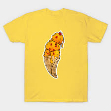 Open the ball, stir the ice cream mixture, then twist on the lid to close the ball once again. Dragon Ball Ice Cream Dragon Ball T Shirt Teepublic