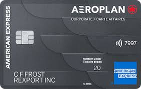 Aeroplan Corporate Card American Express Canada