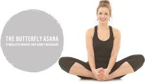 In titli asana you have to move your knees up and down the same as the wings of a butterfly, so that's why it is known as butterfly pose. Baddha Konasana Butterfly Pose Or Titli Asana Benefits And Contraindications Supta Baddha Konasana
