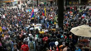 Colombia ha vivido este jueves la mayor jornada de protestas contra el gobierno de iván duque. Los Lideres De Las Protestas Elevan La Presion Con Un Nuevo Paro Nacional En Colombia Colombia El Pais