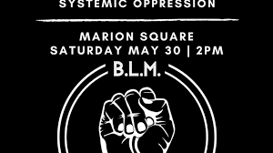 Black Lives Matter rally for George Floyd on Saturday at Marion ...