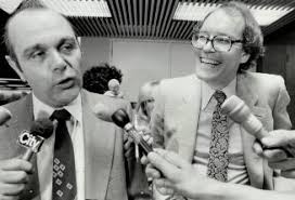 Crime fighters. Police Chief Jack Ackroyd, left, police association head  Mal Connolly, centre, and Crown Attorney Robert McGee are concerned about  ris(...)