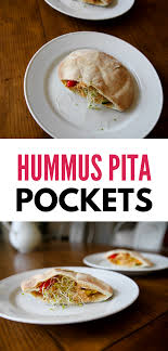 Super Healthy Hummus Pita Pockets Kath Eats Real Food In 2020 Hummus And Pita Real Food Recipes Healthy Hummus