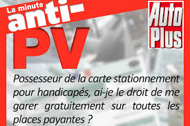 Stationnement gratuit sur toutes les places pour les handicapés à partir. Handicapes Peuvent Ils Se Garer Partout Gratis