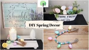 Dollar Tree Diy Spring Home Decor Easter New 2020 Bead Tassle Youtube Dollar Tree Easter Crafts Spring Diy Dollar Tree Diy