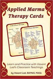 Applied Marma Therapy Cards Amazon Co Uk Vasant Lad Bams