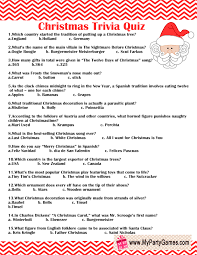 The editors of publications international, ltd. Free Printable Christmas Trivia Quiz