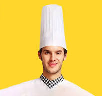 10 Pcs Disposable Non-Woven Paper Fiber Chef Hats For Adults, Adjustable Unisex White Kitchen Caps Bulk Set