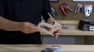 Plug the staple gun to a power source and test it to see that it works. T50 Staple Gun Heavy Duty Steel Stapler Arrow Fastener