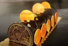 Buche Orange Chocolat En 2020 Fondue Au Chocolat Gateaux Et Desserts Chocolat