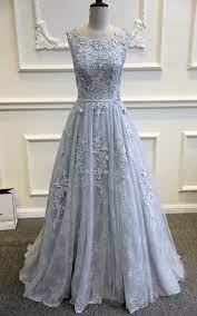 Gray Tulle Layered Horsehair Hem Wedding Dress Vestidos De Baile Em Renda Vestidos De Baile Baratos Vestido Azul De Casamento