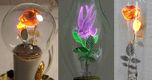Find many great new & used options and get the best deals for artificial led burgundy orchid plant in white ceramic pot light up flowers 56cm at the best online prices at ebay! The Timeless Beauty Of Vintage Aerolux Light Bulbs Containing Floral Filaments Colossal