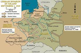 Greater india ball made this map of europe 1939. German Invasion Of Poland September 1939 Holocaust Encyclopedia