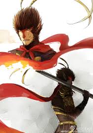 Pin By 09 Escapee 09 On Monkey King Monkey King Sun Wukong King Art Prior to his enlightenment, wukong is usually depicted as a in the anime dragon ball, the character of son goku is largely based off the myth of sun wukong, hence his superhuman strength and tail. monkey king sun wukong king art