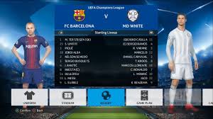 Buying, selling, trading, begging or wagering for ps, xbox or steam accounts, real money, or digital items is not allowed. Pes 2018 Fc Barcelona Vs Md White Uefa Final Youtube