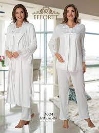 Effort 7034 Lohusa Pijama Sabahlik Takim 2020 Pijama Taki Sabahlik