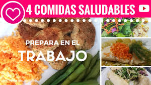 Comidas y cenas para novedades nestlé cocina. 4 Comidas Saludables Rapidas Para El Trabajo Las Recetas De Laura Recetas De Comida Saludable Youtube