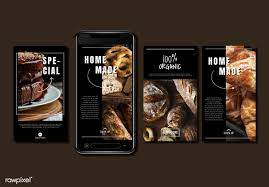 Download Premium Vector Of Homemade Baking Recipes On A Mobile Phone Baking Recipes Homemade Baking