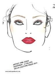 Mac Makeup Face Charts Delhi Couture Week 2011 Indian Makeup