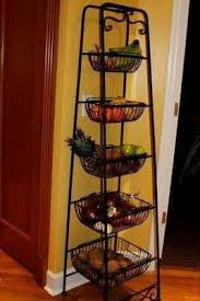 Pin By Hawa On Fruteros De Hierro Y De Madera In 2020 Kitchen Decor Fruit Stands Decor