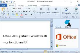Word Et Excel Gratuits Pour Windows 10 Windowsfacilefr