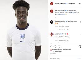 I liked the number growing up because some of the best. Arsenal Player Bukayo Saka Was Called Up For England S Senior Team And It S A Good Thing That He S Not Playing For Nigeria Futballnews Com
