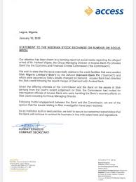 To whom it may concern, we confirm, that _____name of company / individual_ has now that you know how to obtain proof of funds, you will not run into that roadblock the next time you plan to purchase a. Access Bank Letter Universal Reporters