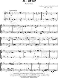 The following rendition of amazing grace features the fretless finger guides® color coded violin tablature. John Legend All Of Me Violin Duet Sheet Music In Ab Major Download Print Sku Mn0184828